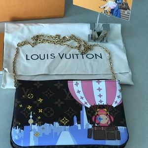 LV Double Zip Pochette